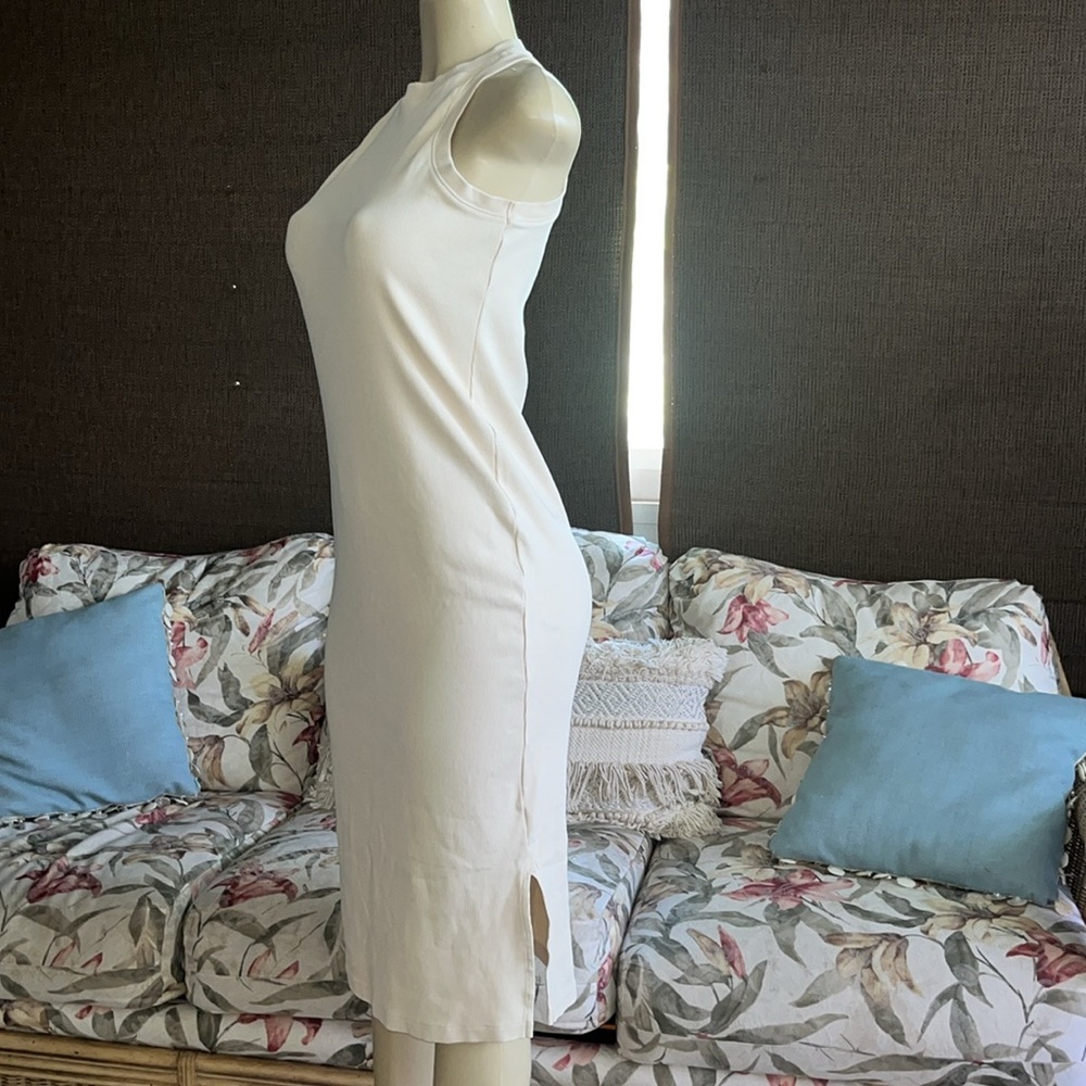 Nordstrom Stretch Cotton Ribbed Tank Dress - Picture 9 of 13